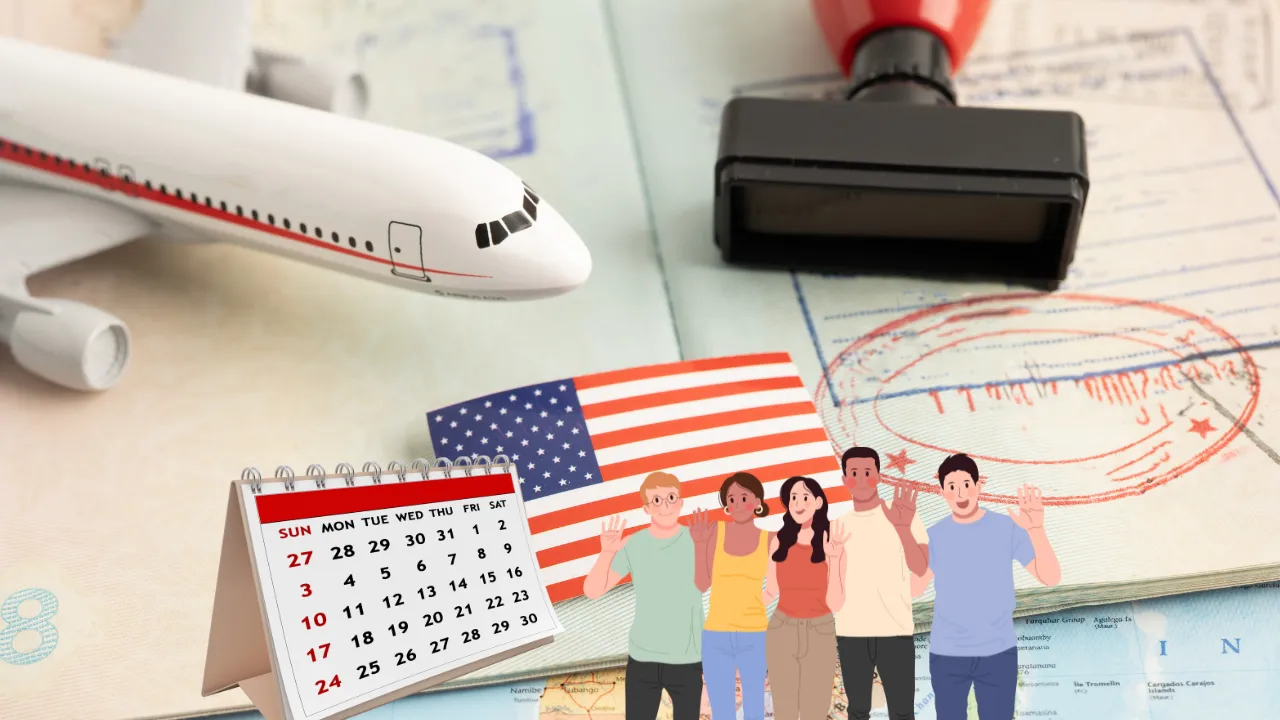 Imagem principal para o artigo Como posso agendar um visto americano em grupo? da Now Vistos